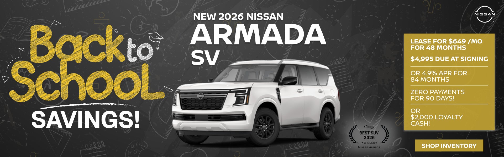 NEW 2026 NISSAN ARMADA